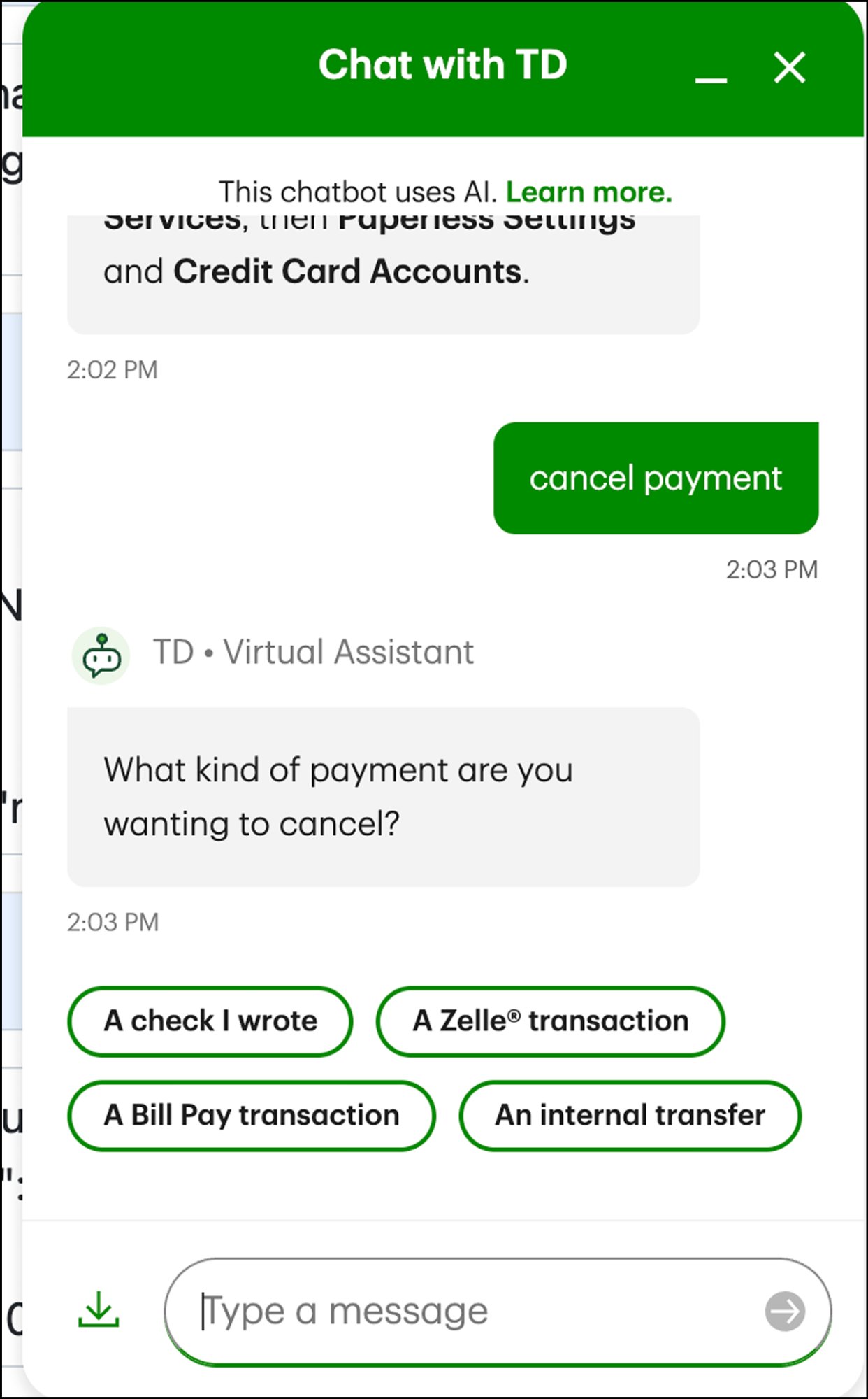 Original clarifying question